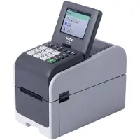 Brother TD-2350DFC203, Thermodirekt, 203 x 203 DPI, 152,4 mm/sek, Verkabelt & Kabellos, Schwarz, Grau