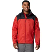 Columbia Sportswear Columbia Herren Glennaker Lake II Regenjacke, Sail Red/Schwarz, 3X