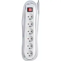 Microconnect MC-GRU0630DK, 3 m, Drinnen, Typ K, Typ K, 1 mm², Weiß