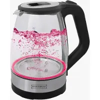 Royalty Line Eleganter 1,7L LED Wasserkocher – 2200W Kabelloses Design mit Roter LED