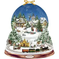 Sonstige Verlage Wand-Adventskalender - Schneekugel Winterzauber