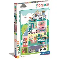 Clementoni Puzzle Home Sweet maxi 104 Teile 1 St