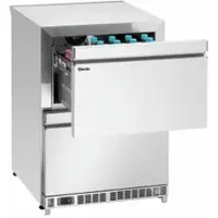 Bartscher Schubladenkühler 600S2, Schubladenkühler mit 2 Umluft-gekühlten Schubladen, 1 Stück