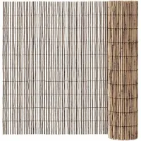 vidaXL Gartenzaun 600x90 cm Schilf