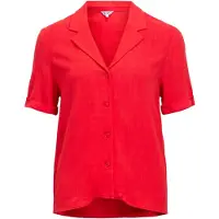 Object Poplin Hemd Rot 36