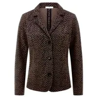Peter Hahn Jersey-Blazer blau
