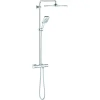 GROHE Rainshower Smartactive 310, 111,8 cm, 1,75 m, Wand, Chrom, G1/2