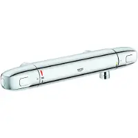 GROHE Grohtherm 1000 Thermostat-Brausebatterie, chrom, ohne Anschlüsse, 34817003