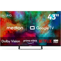 Medion 108 cm (43 Zoll) Fernseher 4K Smart TV - MD 843401