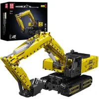 Mould King Mechanical Digger Yellow