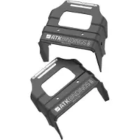 ATK - Steigeisenmesser für Tourenskibindungen - Crampons - Größe 75 mm - schwarz
