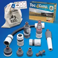 Merkloos Omgoods – CONNECT-30 Wasserfiltersystem für Wohnwagen und Wohnmobile – inklusive Schlauchanschluss