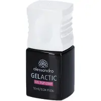 Alessandro GELACTIC Gel Top Coat, 10 ml, Transparent, Glanzpressen, Glanz, Frauen, Pinsel