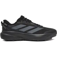 Adidas Trailrunningschuh TERREX "TRACEFINDER PLUS GORE-TEX", Herren, Gr. 43, schwarz (core schwarz, grau five, core schwarz), Synthetik, Textil, Schuhe Trailrunningschuh, wasserdicht