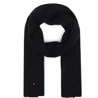 Tommy Hilfiger Schal Flag AW0AW19120 Schwarz