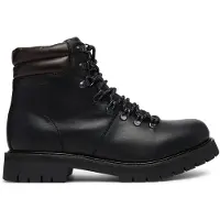Tommy Hilfiger Schnürschuhe Elevated Outdoor Lth Wpm Boot FM0FM05995 Schwarz 58