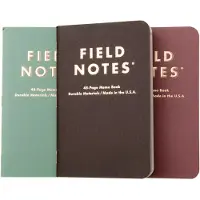 Field Notes Lucky FNC-70 Spring 2026 Quarterly Edition, Ruled 3-Pack, Notizbücher