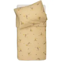 Jollein 003-005-68160, 100 x 140 cm, Beige, Baumwolle, Muster, Tiermuster, Maschinenwäsche