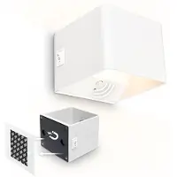 Briloner LED Wandleuchte Wandlampe ohne Stromanschluss Bewegungsmelder Akku ohne Bohren