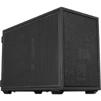 Lian Li B4-mATX Mesh, Mini Tower, PC, Schwarz, micro ATX, Mini-ITX, Stahl, Gaming