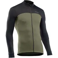 Northwave Force 2 Jersey LS Full Zip black/forest green (02) XXL