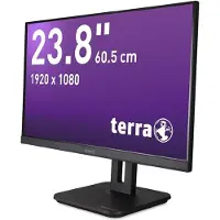 Wortmann AG TERRA LCD/LED 2448W PV V4 schwarz HDMI/DP/USB-C/ GREENLINE PLUS, 60,5 cm (23.8"), 1920 x 1080 Pixel, Full HD, LCD, 5 ms, Schwarz