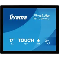 Iiyama ProLite TF1734MC-B8X, 43,2 cm (17"), 1280 x 1024 Pixel, SXGA, LCD, 5 ms, Schwarz