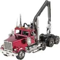 Metal Earth 3D-Puzzle Western Star 4900SF Log Truck