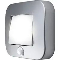 Ledvance LED Batteriebetriebene Leuchte, Leuchte für Innenanwendungen, Bewegungssensor, Tag-Nacht-Sensor, Kaltweiß, 84,0 mm x 73,0 mm x 22,0 mm, NIGHTLUX Hall