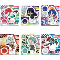 Megahouse Gundam Acrylfigurendisplay Mobile Suit Gquuuuuux Tokotoko 9 Cm 6 Einheiten