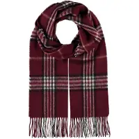 Fraas Cashmink Scarf with Plaid