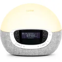 Lumie Bodyclock Shine 300 Lichtwecker, Radio & 15 Einschlafgeräusche