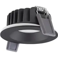 Ledvance LED-Deckeneinbaustrahler LB25 SP AIR FIX P 6W 930 PS DIM IP65 BK
