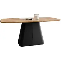 Mirjan 24 Couchtisch Noa, Wohnzimmer Kaffeetisch, Basis aus Stahl (Farbe: Schwarz / Eiche Craft Gold)