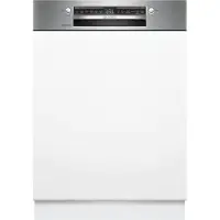 Bosch Serie 4 SMI4EUS00D, Halb integriert, Standardgröße (60 cm), Edelstahl, Tasten, 1,75 m, 1,65 m