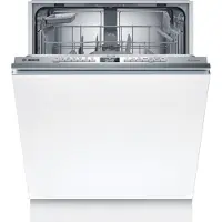 Bosch Serie 4 SMV4EUX00D, Voll integriert, Standardgröße (60 cm), Edelstahl, Tasten, 1,75 m, 1,65 m