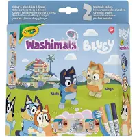 Crayola Spielzeug Scribble Scrubbie Bluey Set mit 2 Figuren
