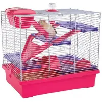 Rosewood Hamsterkäfig Pico XL - pink