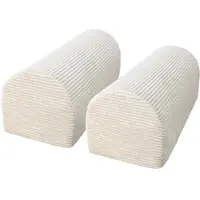HOME DELUXE Zubehör Spielsofa LIV Cord Beige - Halbrunde Kissen