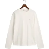 Gant Langarmshirt "REG SHIELD LS T-SHIRT" mit Logostickerei auf der Brust