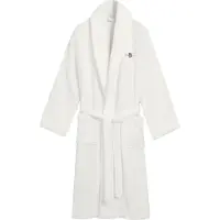 Gant Bademantel "Bademantel ARCHIVE SHIELD TERRY ROBE" Gr. XL, weiß, XL, Obermaterial: 100% Baumwolle CO., Hausmäntel, Bademantel