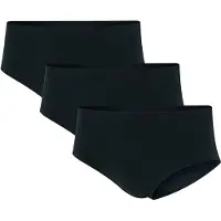 Adidas Damen Slips, 3er Pack - Sport Active Light Flex, Hipster, Unterwäsche, Logo, einfarbig