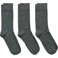 Gant Basicsocken "SOFT COTTON SOCKS 3-PACK" Packung, 3, 3 Stk. tlg. mit Logodruck am Knöchel