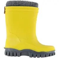 Sterntaler Gummistiefel "Gummistiefel mit Innenschuh uni", Kinder, Gr. 23, gelb (mattgelb), Obermaterial: 100% Synthetik synthetic., Schuhe Gummistiefel