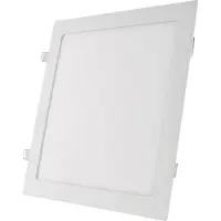 Emos LED Panel 25 W, quadratische 2000 lm Einbauleuchte, Deckenleuchte in Weiß , extra flach, warmweiß 3000 K, inkl. LED-Treiber, ZD2154
