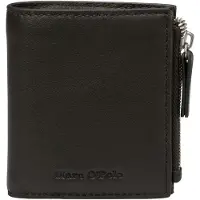 Marc O'Polo Leder Geldbörse Maxim Combi Wallet Burnt Coffee dunkelbraun