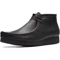 Clarks Shacre Boot Mens Black Leather, 7