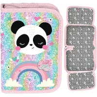Paso Federmäppchen aufklappbar Panda für Mädchen