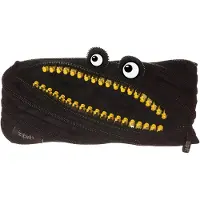 Zipit Grillz Federmäppchen für Jungen, Etui für Kinder, Schwarz