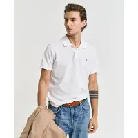 Gant "SLIM SHIELD SS PIQUE POLO" mit Logostickerei auf der Brust